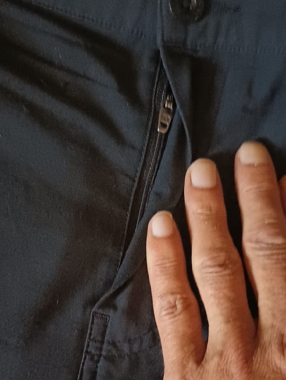 Travis Mathew Men's-Style Black Bermuda Shorts - Picture 3 of 6